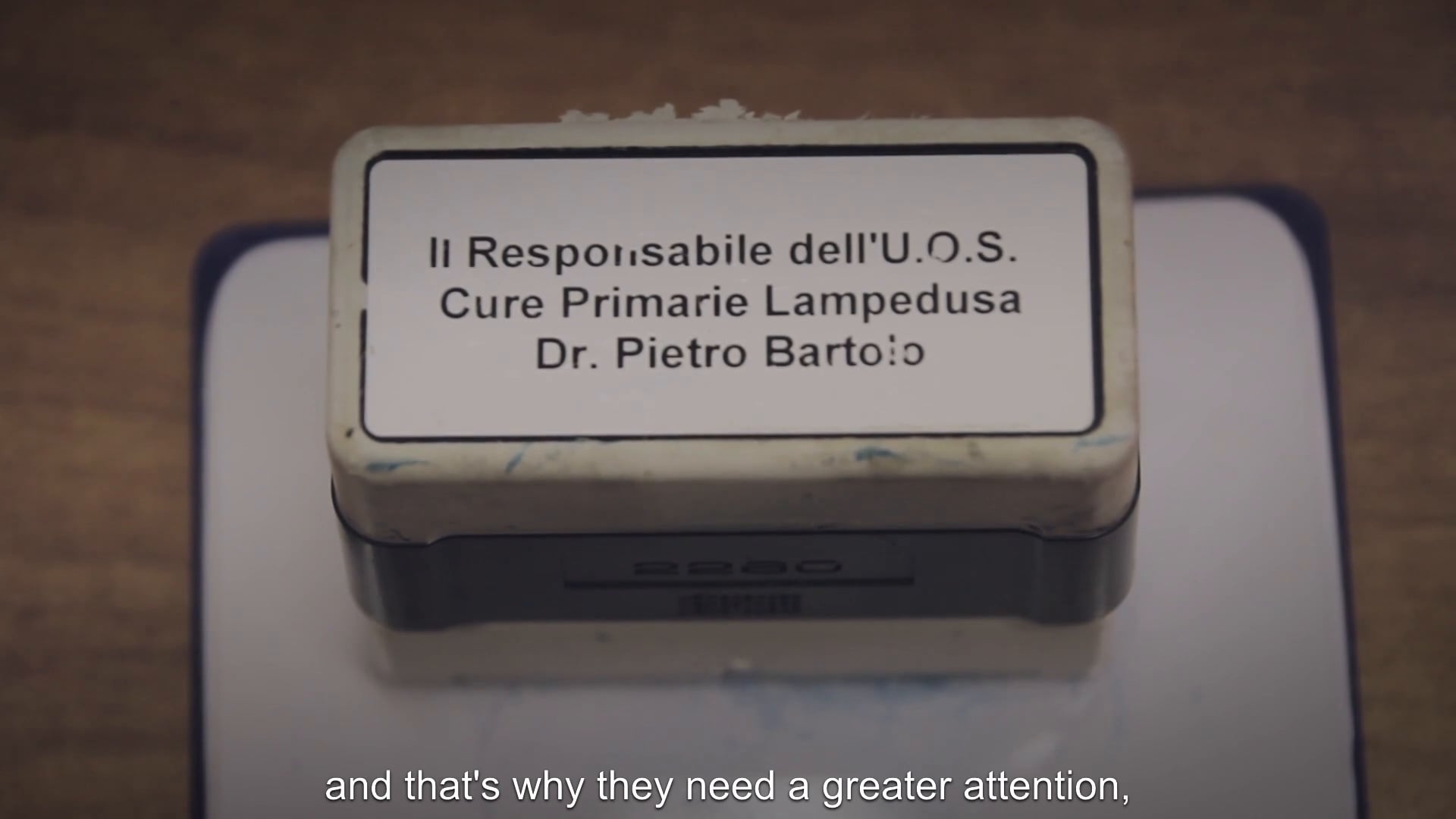Still from Beyond the Fortress: Pietro