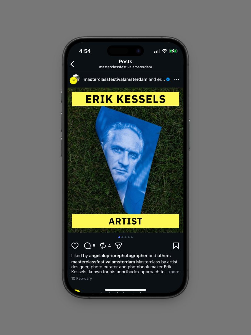 Instagram post: Erik Kessels, artist