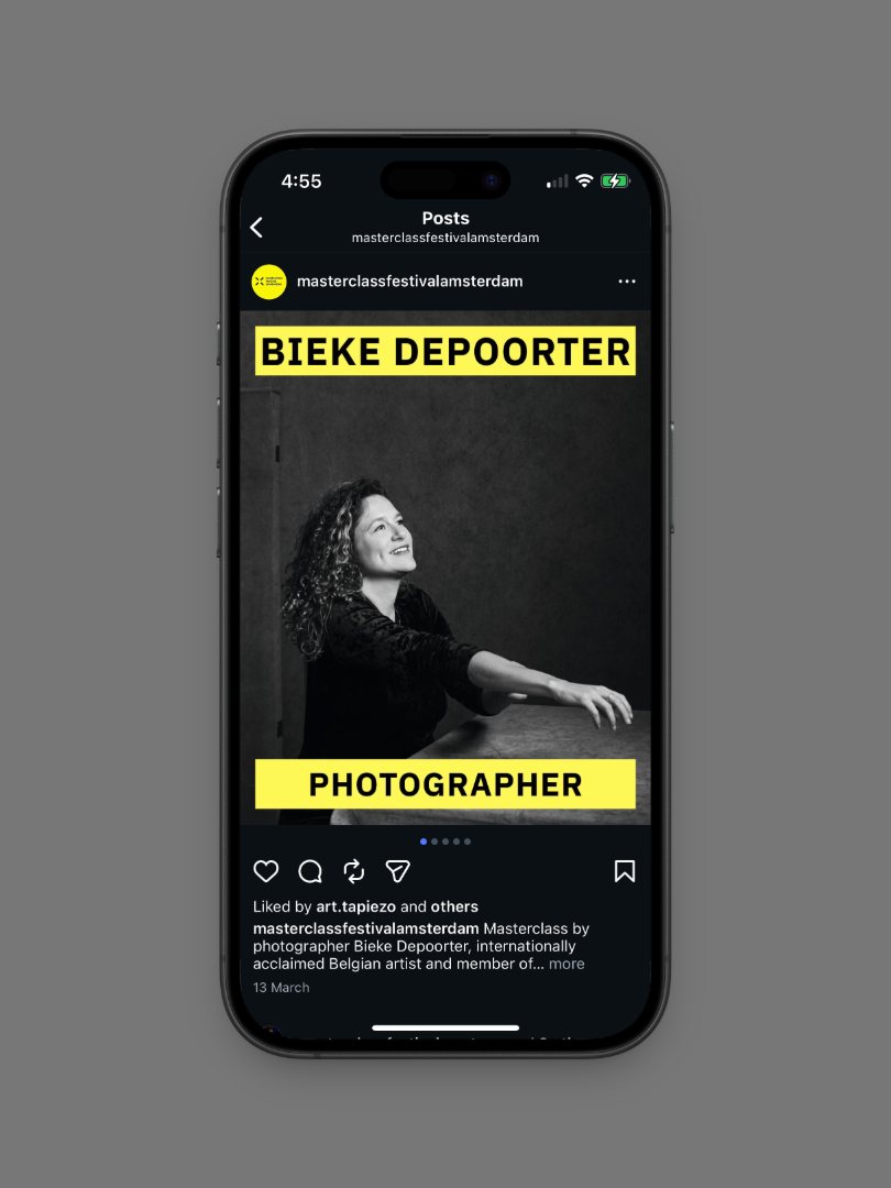 Instagram post: Bieke Depoorter, photographer